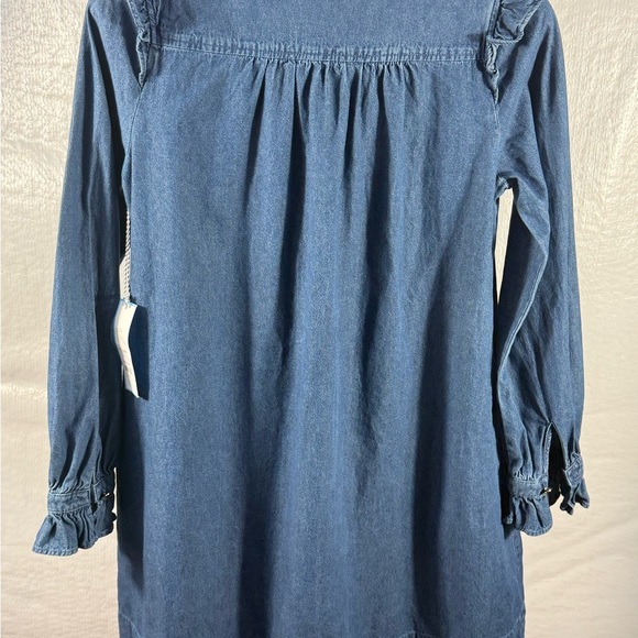 Draper James Blue and Gold Midi Dress - Picture 3 of 6